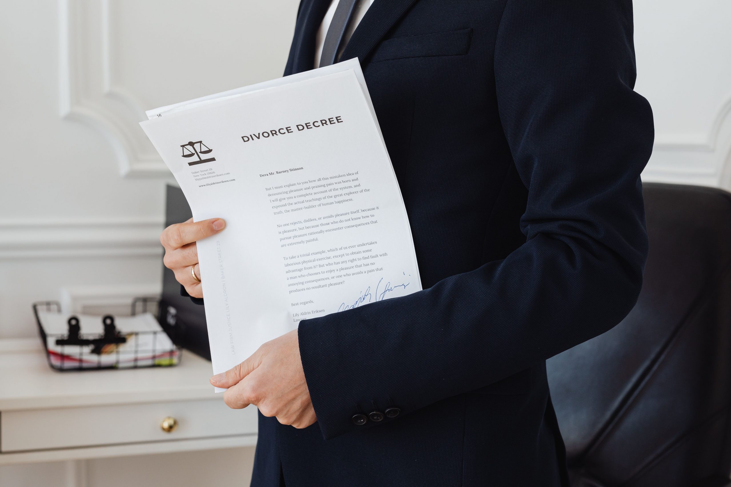 divorce papers rejected in Dubai