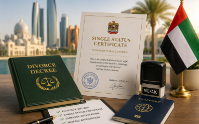 single status certificate Dubai