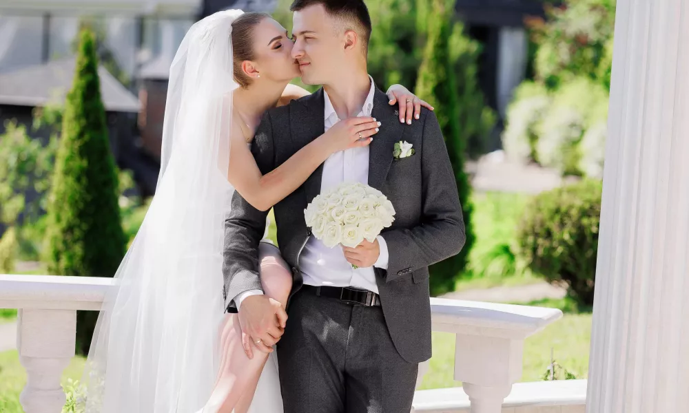 vecteezy a bride and groom are standing on a balcony the bride is 48459998 1 scaled 2f51da85 | Everything You Need to Know About Civil Marriage in Egypt | Thinking about a civil marriage in Egypt but unsure where to start? You’re not alone! Egypt’s marriage laws can feel like a maze, especially if you’re looking for options beyond religious ceremonies. Whether you're a foreigner, part of an interfaith couple, or just exploring alternatives, we’ve got you covered. Here’s the ultimate guide to navigating civil marriage in Egypt — and why other destinations like Georgia or Seychelles might be your best bet. Let’s dive in! Civil Marriage